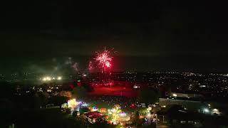 Copperfield Academy  Fireworks  2023  DJI Mavic 3 Pro [upl. by Gilberto]