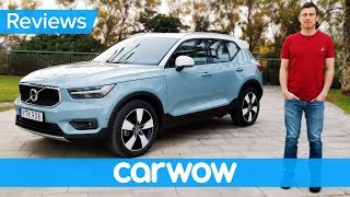 New Volvo XC40 2018 review – has Volvo finally become cool  carwow Reviews [upl. by Ecinnahs]