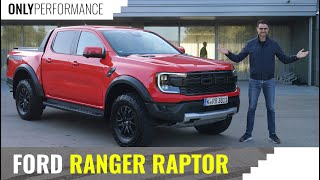 Ford Ranger Raptor 2023  The Insanely Fast OffRoader with Baja Mode [upl. by Mou905]