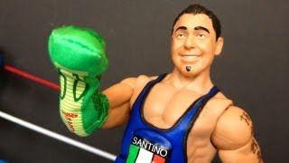 SANTINO MARELLA WWE Elite Collection Series 20 Action Figure Review [upl. by Oiramal945]