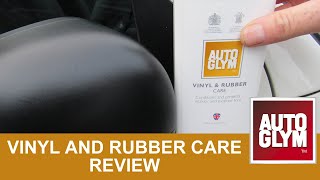 AUTOGLYM  Vinyl amp Rubber Care  Review [upl. by Einnor]