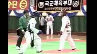 Korean TKD Nationals Army Fly Weight Semifinals [upl. by Dre]