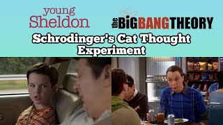 Sheldon Explains Schrodinger’s Cat Thought Experiment  The Coopers [upl. by Anileh]