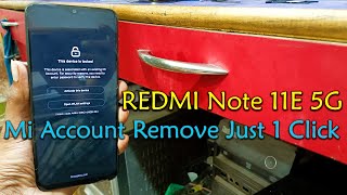 REDMI Note 11E 5G 2024 Mi Account Remove UMT Just 1 Click [upl. by Enomad7]