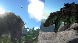 TOP 5 Dinosaur SPOTLIGHTS in ARK  Cantex [upl. by Scheck]