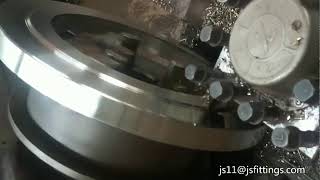 machine the weld neck flange [upl. by Lewis]