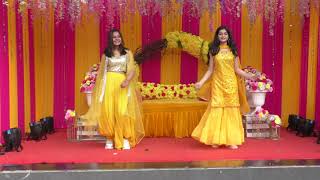 The Best Haldi Dance by Cousins  Indian wedding Dance  Bollywood Dance  RaVisha [upl. by Aitnecserc357]