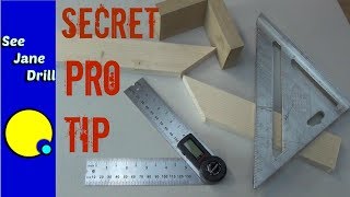 The Secret Formula for Making Perfect Miter Cuts When Less Than 90 Degrees [upl. by Remy231]