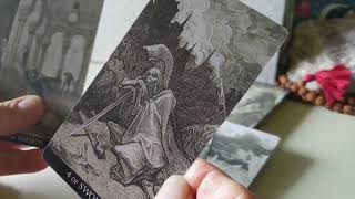 New Deck Unboxing 😮Gustave Dore Tarot 🏺⚔ Exquisite vintage art🃏 [upl. by Robma993]