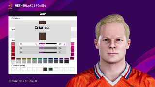 RONALD KOEMAN  FACE BUILD  PES 2020 [upl. by Ealasaid]