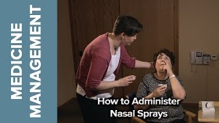 UHS ENT nasal treatment demonstration [upl. by Yblocaj]