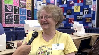 Sharon Meisenheimer  Iowa State Fair SewIn [upl. by Joub198]