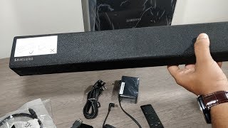 Samsung Sound Bar HWM360 Unboxing  Unboxing And Review Of Samsung Sound Bar HWM360 [upl. by Gipsy821]