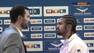 Wladimir Klitschko  David Haye Staredown Hamburg 09052011 [upl. by Desimone]