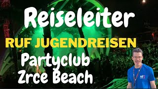 ZRCE BEACHNOVALJA  Reiseleiter bei ruf Jugendreisen in Kroatien Vlog Teil 1 [upl. by Naples10]