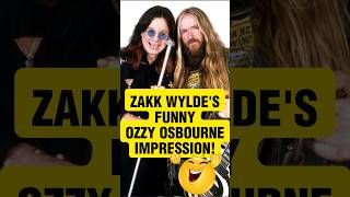 😄 Zakk Imitates Ozzy to his Face ozzyosbourne zakkwylde hairmetal [upl. by Cleopatre]