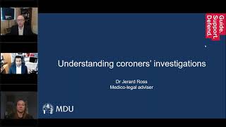 Webinar Understanding coroners investigations [upl. by Orgalim]