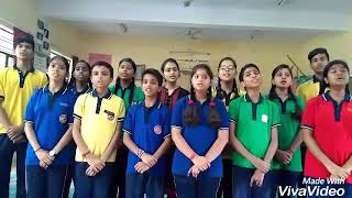 Vande Mataram Song KV SGPGI STUDENTS [upl. by Vaclav289]