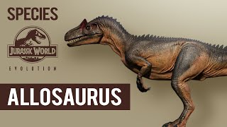 Allosaurus  SPECIES PROFILE  Jurassic World Evolution [upl. by Japha714]