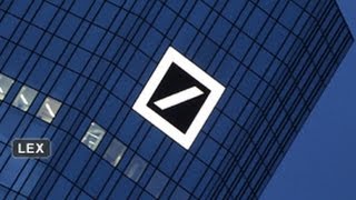 Deutsche Bank profit warning [upl. by Aldous669]