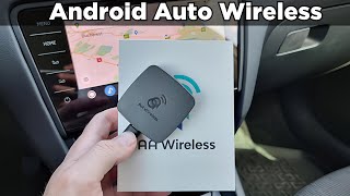 AAWireless  Full REVIEW and Unboxing  Best wireless Android Auto adapter [upl. by Ahmad199]