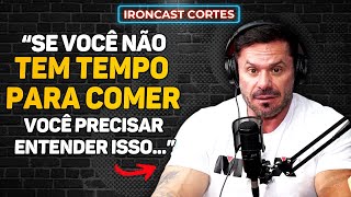 DICA DE DIETA PARA ECTOMORFO QUE TÊM POUCO TEMPO PARA COMER – IRONCAST CORTES [upl. by Nilrac]