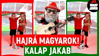 KALAP JAKAB  HAJRÁ MAGYAROK gyerekdalok animáció [upl. by Annora]