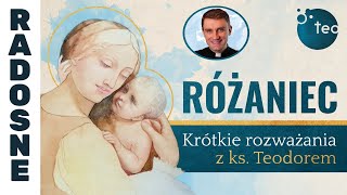 Różaniec Teobańkologia  krótkie rozważania z ks Teodorem  TAJEMNICE RADOSNE [upl. by Norabel754]