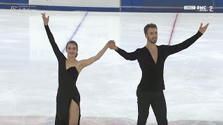 8589 Gabriella PAPADAKIS  Guillaume CIZERON  FRANCE ELITES 2018 RD  December 14 2018  VAUJANY [upl. by Koller]