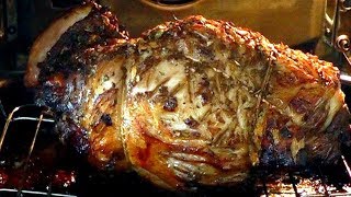 Butterflied ROAST LAMB  Pomegranate Molasses  How to cook recipe [upl. by Doyle]