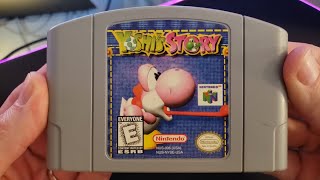 Yoshis Story N64 Authentic Cartridge Opening [upl. by Nylrahs134]