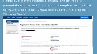 Come iscriversi a Fisconline [upl. by Enaffit]