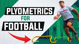 NFL amp NCAA Football Plyometric Workout  Jump Training For Athletes [upl. by Zuleika]