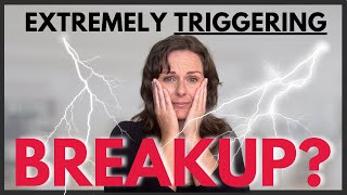 How To Deal With A TRIGGERING Breakup amp Heal [upl. by Eniamat470]