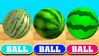 Going Ball Action Ball Rolling Ball Master  Which Watermelon Will Come 4 Levels First Race695 [upl. by Randolph]