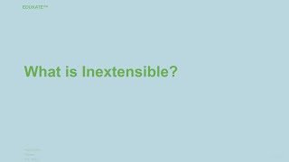 What is Inextensible [upl. by Rosalynd689]