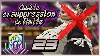 Quête de Suppression De Limite  Zone 23 sans Oetsu  Bleach Brave Souls [upl. by Haletta56]