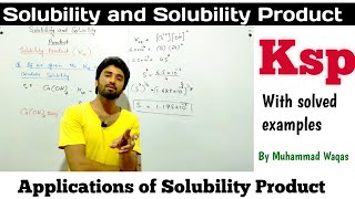 Solubility and Solubility Product Applications of Solubility Product Solutions of Examples for Ksp [upl. by Takara767]