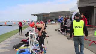 Crosby Lakeside Aquathlon highlights 2013 [upl. by Truscott]