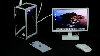 How to Make a Mini iMac PC Using Raspberry Pi at Home [upl. by Kidd953]