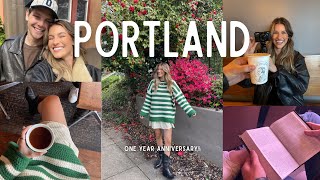 PORTLAND TRIP VLOG Thrifting coffee shops Bridgetown [upl. by Divine]