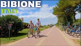 Bibione Italien   Fahrradtour  Urlaub in Bibione 2021 [upl. by Neumeyer712]