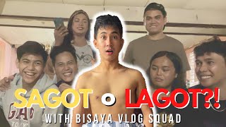 SAGOT o LAGOT with Bisaya Vlog Squad  DanSoy [upl. by Quitt]