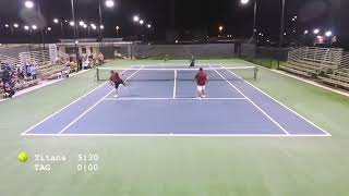 35 div  Nissan Titans vs Biba TAG 09052024  Guam tennis [upl. by Anilatsyrc]