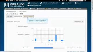 D2L Brightspace v104 Using Assessment Tool Statistics [upl. by Maryjane]