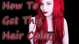 ARIEL MERMAID HAIR tönen mit Directions  TUTORIAL [upl. by Brine]