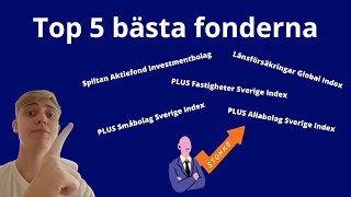 TOP 5 BÄSTA Fonderna [upl. by Bryce]