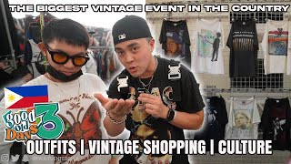 I Vlogged the BIGGEST Vintage Meet up Event in the Philippines [upl. by Nollid]