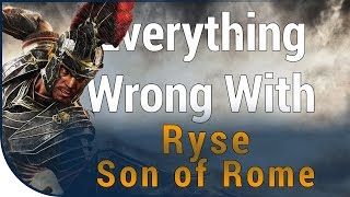 GAME SINS  Everything Wrong With Ryse Son of Rome In Fourteen Minutes [upl. by Rednal576]