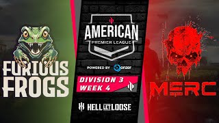 Cast Furious Frogs vs Merciless  Utah Beach  APL  Division 3  Week 4 [upl. by Auohp648]